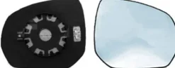 Miroir Glace rétroviseur droit pour CITROËN C3 PICASSO ph.2, 2012-2017, bleu, dégivrant, à clipser