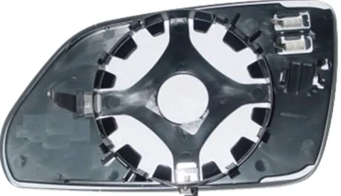 Miroir Glace rétroviseur droit pour SKODA OCTAVIA II ph. 1 2004-2009, dégivrant, Neuf
