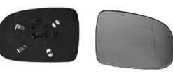 Miroir Glace rétroviseur droit pour OPEL CORSA C phase 2, 2003-2006,convexe/chromèe, Neuf
