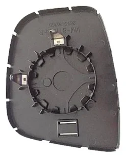 Miroir Glace rétroviseur droit pour PEUGEOT PARTNER II phase 3, 2015-2018, à clipser, Neuf
