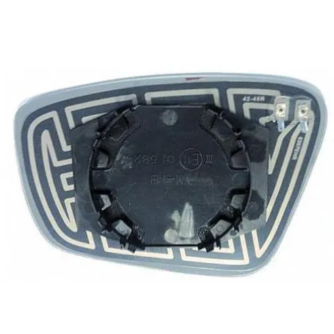 Miroir Glace rétroviseur droit pour SKODA CITIGO, depuis 2012, dégivrant, avec support de fixation, neuf