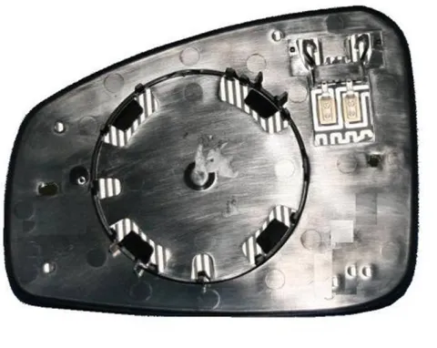 Miroir Glace rétroviseur droit pour RENAULT MEGANE III phase 3, 2014-2016, dégivrant, à clipser