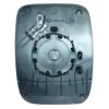 Miroir Glace rétroviseur droit pour RENAULT TRAFIC III phase 1 2014-2019, dégivrant, asphérique à clipser