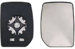 Miroir Glace rétroviseur droit pour FORD TRANSIT Mk6, 2000-2006 verre supérieur dégivrant à clipser