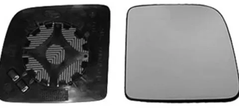 Miroir Glace rétroviseur droit pour FORD TRANSIT CONNECT I ph.2 2006-2009 verre supérieur, dégivrant