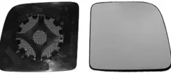 Miroir Glace rétroviseur droit pour FORD TRANSIT CONNECT I phase 1, 2002-2006, verre supérieur