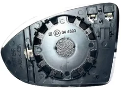 Miroir Glace rétroviseur droit pour VOLKSWAGEN PASSAT B8 2014-2019, dégivrant, à clipser, Neuf