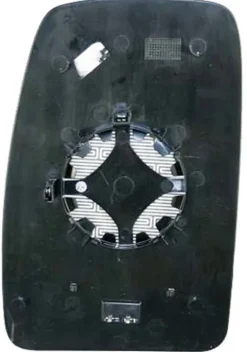 Miroir Glace rétroviseur droit pour RENAULT MASTER III ph.1, 2010-2014, verre supérieur, dégivrant