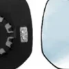 Miroir Glace rétroviseur droit pour CITROËN C4 GRAND PICASSO I, 2010-2013, bleu, dégivrant à clipser