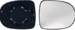 Miroir Glace rétroviseur droit pour RENAULT TWINGO II phase 2, 2012-2014, à clipser, Neuf