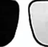 Miroir Glace rétroviseur droit pour PEUGEOT BOXER II ph.2 depuis 2014 >, verre inférieur, dégivrant