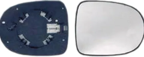 Miroir Glace rétroviseur droit pour RENAULT CLIO III phase 2, 2009-2012, dégivrant, à clipser, Neuf