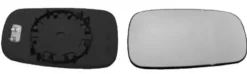 Miroir Glace rétroviseur droit pour RENAULT SCENIC II phase 2, 2006-2009, à clipser, Neuf