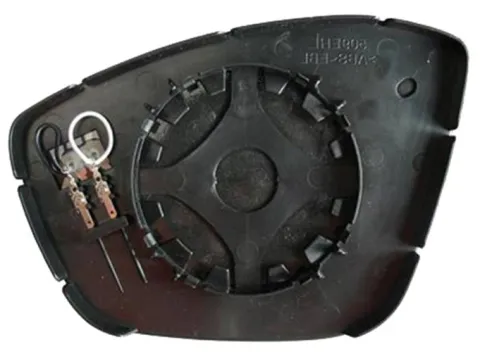 Miroir Glace rétroviseur droit pour PEUGEOT 208 phase 2 2015-2019, dégivrant, à clipser, Neuf