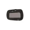 Miroir Glace rétroviseur droit pour FORD FIESTA V phase 1, 2002-2005, (rectangulaire), à clipser