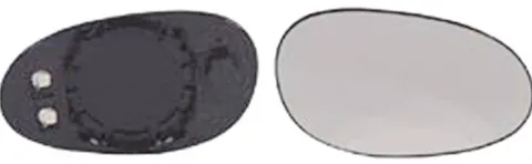 Miroir Glace rétroviseur droit pour SMART FORTWO, 2003-2007, dégivrant, Neuf