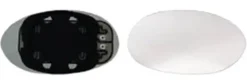 Miroir Glace rétroviseur droite pour LANCIA Y ph. 2, 2000-2003, dégivrant, Neuf