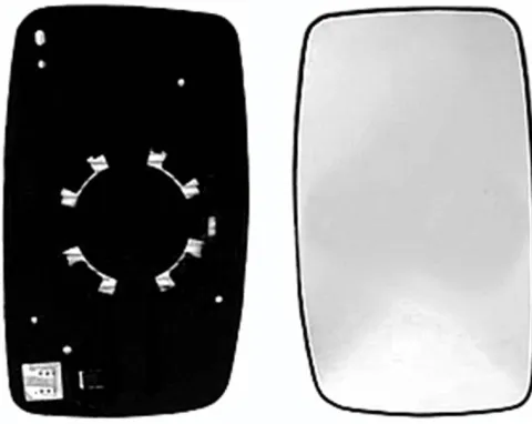 Miroir Glace rétroviseur droit pour PEUGEOT EXPERT II 2007-2016, à clipser, Neuf
