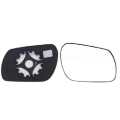 Miroir glace rétroviseur droit pour MAZDA 3 I 2003-2009, dégivrant, avec support de fixation, neuf