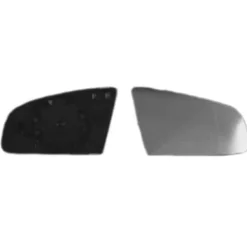 Miroir Glace rétroviseur droit pour AUDI A4 II 2000-2004, dégivrant, à clipser, Neuf