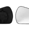 Miroir Glace rétroviseur droit pour PEUGEOT 207 CC phase 2, 2009-2015, dégivrant, à clipser, Neuf