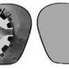 Miroir Glace rétroviseur droit pour SEAT IBIZA III phase 2, 2006-2008, à clipser, Neuf