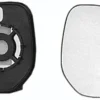 Miroir Glace rétroviseur droit pour PEUGEOT PARTNER I phase 2, 2002-2008, dégivrant, à clipser