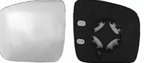 Miroir Glace rétroviseur droit pour VOLKSWAGEN CADDY III phase 1, 2004-2010, à clipser, Neuf