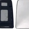 Miroir Glace rétroviseur droit pour VOLKSWAGEN CRAFTER, 2006-2011, verre supérieur, à clipser, Neuf