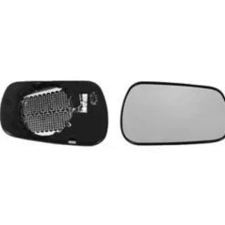 Miroir Glace rétroviseur droit pour FORD FIESTA V phase 1, 2002-2005, (rond), dégivrant, à clipser