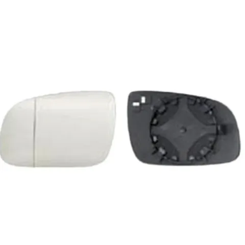 Miroir Glace rétroviseur extérieur gauche pour VOLKSWAGEN POLO III phase 2, 1999-2001, Modèle Grand, avec support de fixation, dégivrant, Neuf