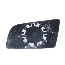 Miroir glace rétroviseur extérieur droit pour BMW Serie 5 E60-E61, 2003-2007, dégivrant, bleu, neuf