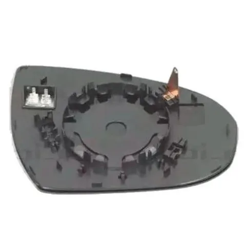 Miroir Glace rétroviseur extérieur gauche pour HYUNDAI TUCSON III phase 2, 2018-2020, convexe, dégivrant, chromé, Neuf