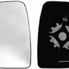 Miroir Glace rétroviseur gauche pour PEUGEOT PARTNER II phase 1, 2008-2012, dégivrant, à clipser