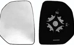 Miroir Glace rétroviseur gauche pour PEUGEOT PARTNER II phase 1, 2008-2012, dégivrant, à clipser