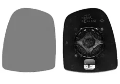 Miroir Glace rétroviseur gauche pour NISSAN PRIMASTAR phase 1, 2001-2006 verre supérieur, dégivrant