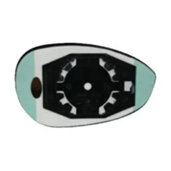 Miroir Glace rétroviseur gauche pour FIAT 500 phase 1, 2007-2015, à clipser, Neuf