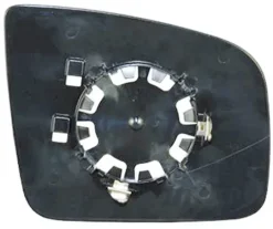Miroir Glace rétroviseur gauche pour MERCEDES VITO II ph.2 (W639) 2010-2014, asphérique, à clipser