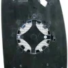 Miroir Glace rétroviseur gauche pour RENAULT MASTER III ph.1, 2010-2014, verre supérieur, dégivrant