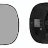 Miroir Glace rétroviseur gauche pour RENAULT SCENIC I ph.1 1996-1999 dégivrant, asphérique à clipser