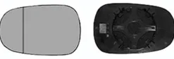 Miroir Glace rétroviseur gauche pour RENAULT SCENIC I ph.1 1996-1999 dégivrant, asphérique à clipser