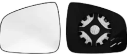 Miroir Glace rétroviseur gauche pour DACIA SANDERO I, 2008-2012, à clipser, Neuf
