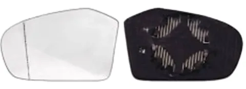 Miroir Glace rétroviseur gauche pour MERCEDES (W169) CLASSE A, 2004-2008 dégivrant, asphérique, Neuf