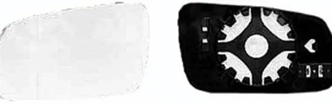 Miroir Glace rétroviseur gauche pour SEAT LEON I, asphérique, 2002-2005, Neuf