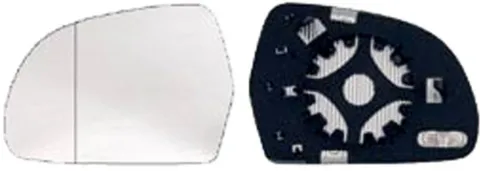 Miroir Glace rétroviseur gauche pour AUDI A6 III ph. 2 2008-2011, dégivrant, asphérique, Neuf