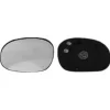 Miroir Glace rétroviseur gauche pour CITROËN C3 I phase 2, 2005-2009 dégivrant, à clipser, Neuf