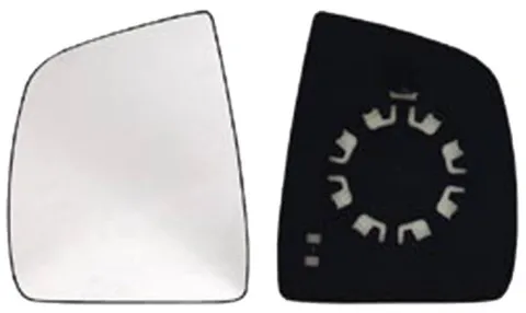 Miroir Glace rétroviseur gauche pour FIAT DOBLO II phase 1, 2010-2015, à clipser, Neuf