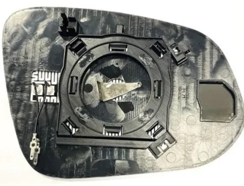 Miroir glace rétroviseur gauche pour TOYOTA RAV4, 2013-2015, dégivrant, chromé, Neuf