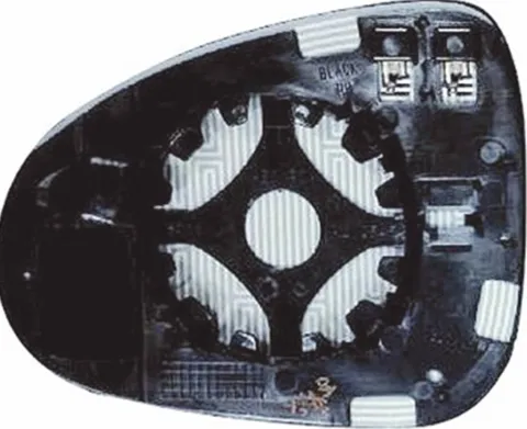 Miroir Glace rétroviseur gauche pour VOLKSWAGEN TOUAREG II 2010-2014, dégivrant, asphérique, Neuf