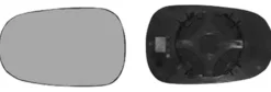 Miroir Glace rétroviseur gauche pour RENAULT CLIO II phase 2, 2001-2005, à clipser, Neuf